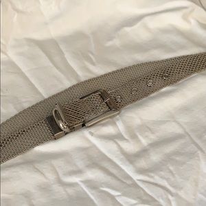 Silver Chainlink Belt
